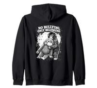 Pas d'intimidation, Juste Un câlin de Singe Qui Appartient Sweat à Capuche