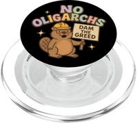 Pas d'oligarques, Otter Dam, la cupidité PopSockets PopGrip pour MagSafe