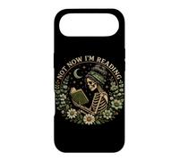 Pas en ce Moment, Je lis Bookish Skeleton Horror Reader Coque pour iPhone Air