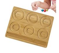 Pas facile à casser : les rainures gravées avec des dimensions et des graduations précises créent un choix idéal pour l'arrangement des perles. Conçu avec un matériau durable, il assure la durabilité