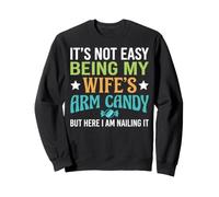 Pas Facile d'être Le Mari drôle de ma Femme Sweatshirt
