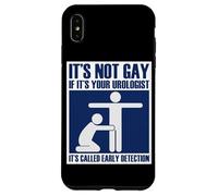 Pas Gay si C'est Votre mème d'urologue, d'HBP et de Cancer Coque pour iPhone XS Max