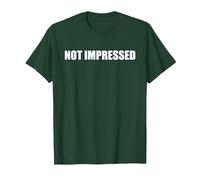 Pas impressionné T-Shirt, Homme, Vert Forêt, 3XL