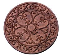 Esschert Design Plaque ''Motif Fleuri'' - 1 pcs