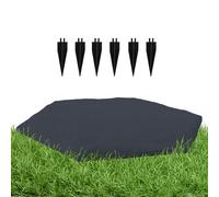 Pas Japonais | Décor de Sol pour Aménagement Paysager | Pavés de Chemin avec Piquets de Sol pour Terrasse Piscine Arrière-Cour Aire de Jeux Allées Jardin Pelouse et Cimetière