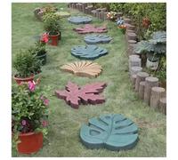 Pas Japonais D'extérieur, Dalles De Cheminement Pour Allées De Jardin - Pierres Décoratives Pour Cours, Patios Et Massifs Floraux - Dalles De Jardinage(Beige)