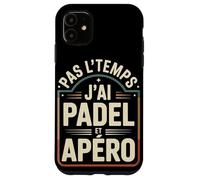 Pas L’Temps J’AI Padel Et Apéro Coque pour iPhone 11