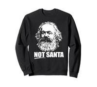 Pas Le PÈRE NOËL ! Mème Communiste de Noël marxiste drôle de Karl Marx Sweatshirt
