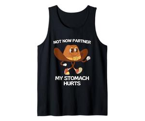 Pas Maintenant Partenaire J'Ai Mal Au Ventre Débardeur