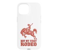 Pas Mon Premier rodéo Bronc Rider Coque pour iPhone 15