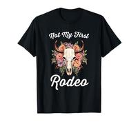 Pas Mon Premier rodéo, Jolie Cowgirl Bogo Bison Steer T-Shirt