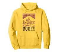 Pas Mon Premier rodéo, Vintage Bronc Riding White Cowboy Sweat à Capuche