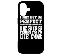 Pas Parfait mais Jésus est Mort pour Moi - Christian Jesus Coque pour iPhone 17