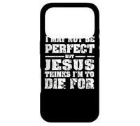 Pas Parfait mais Jésus est Mort pour Moi - Christian Jesus Coque pour iPhone 17 Pro