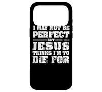 Pas Parfait mais Jésus est Mort pour Moi - Christian Jesus Coque pour iPhone 17 Pro Max