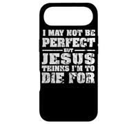 Pas Parfait mais Jésus est Mort pour Moi - Christian Jesus Coque pour iPhone Air