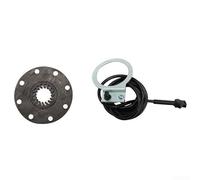 PAS Pédale Assistant Capteur de Remplacement pour Vélo Électrique 8 Aimants 3 Fils Résistant à L'eau Compatible avec Différents Modèles