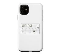 Pas Perdu stratégiquement Hors Ligne Golf Scorecard Funny Coque pour iPhone 11