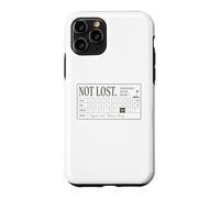 Pas Perdu stratégiquement Hors Ligne Golf Scorecard Funny Coque pour iPhone 11 Pro