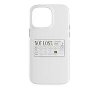 Pas Perdu stratégiquement Hors Ligne Golf Scorecard Funny Coque pour iPhone 14 Pro Max
