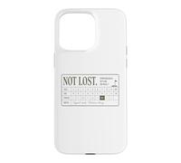 Pas Perdu stratégiquement Hors Ligne Golf Scorecard Funny Coque pour iPhone 15 Pro Max