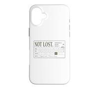 Pas Perdu stratégiquement Hors Ligne Golf Scorecard Funny Coque pour iPhone 16 Plus