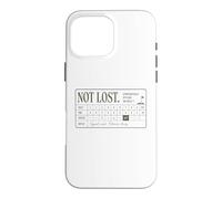 Pas Perdu stratégiquement Hors Ligne Golf Scorecard Funny Coque pour iPhone 16 Pro Max