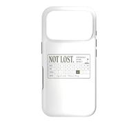 Pas Perdu stratégiquement Hors Ligne Golf Scorecard Funny Coque pour iPhone 17 Pro