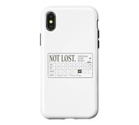 Pas Perdu stratégiquement Hors Ligne Golf Scorecard Funny Coque pour iPhone X/XS