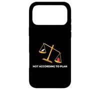 Pas Selon Le Plan penseur émotionnel philosophique Coque pour iPhone 17 Pro Max