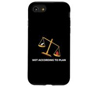 Pas Selon Le Plan penseur émotionnel philosophique Coque pour iPhone SE (2020) / 7/8