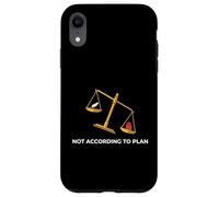 Pas Selon Le Plan penseur émotionnel philosophique Coque pour iPhone XR