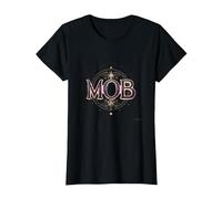 Pas Seulement la mère Mob Elegant Vintage Family Pride T-Shirt, Femme, Noir, L