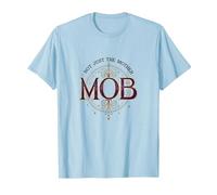 Pas Seulement la mère Mob Elegant Vintage Family Pride T-Shirt, Homme, Bleu Céleste, M