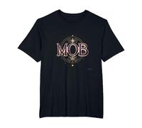Pas Seulement la mère Mob Elegant Vintage Family Pride T-Shirt, Homme Grandes Tailles, Noir, 4X Tall