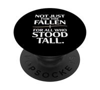Pas seulement pour les personnes décédées, mais aussi pour tous ceux qui se sont dressés debout : Journée des anciens combattants PopSockets PopGrip Adhésif