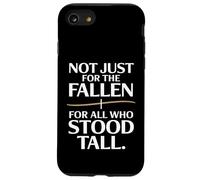 Pas seulement pour les personnes décédées, mais aussi pour tous ceux qui se sont dressés debout : Journée des anciens combattants Coque pour iPhone SE (2020) / 7 / 8