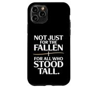 Pas seulement pour les personnes décédées, mais aussi pour tous ceux qui se sont dressés debout : Journée des anciens combattants Coque pour iPhone 11 Pro