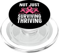 Pas Seulement survivre à la Sensibilisation au Cancer du Sein prospère PopSockets PopGrip pour MagSafe