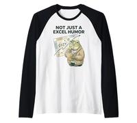 Pas Seulement Une Feuille de calcul d'humour Excel Funny Data Analyst Cozy Manche Raglan