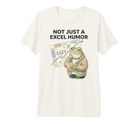 Pas Seulement Une Feuille de calcul d'humour Excel Funny Data Analyst Cozy T-Shirt Haut de Gamme