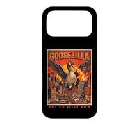 Pas si Stupide Maintenant, Le Monstre rétro Goosezilla City Attack Coque pour iPhone 17 Pro Max
