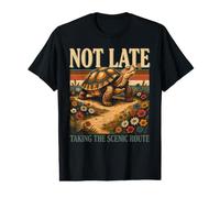 Pas Tard pour Prendre la Tortue panoramique T-Shirt Graphique avec Valeur