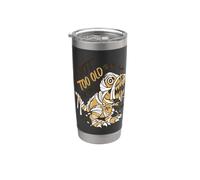 PAS TOO Old for Candy ! Pas trop vieux pour les bonbons ! T-Rex. Gobelet isotherme en acier inoxydable double paroi