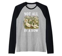 Pas Toutes d'affilée Mama Duck Cute Funny Cottagecore Vintage Manche Raglan