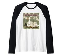 Pas Toutes d'affilée Mama Duck Cute Funny Cottagecore Vintage Manche Raglan