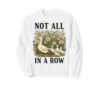 Pas Toutes d'affilée Mama Duck Cute Funny Cottagecore Vintage Sweatshirt