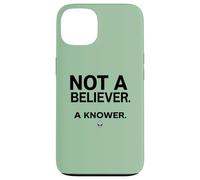 Pas Un croyant, Un connaisseur, Alien Face Space Coque pour iPhone 13