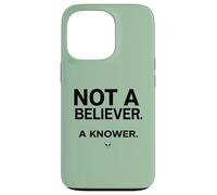 Pas Un croyant, Un connaisseur, Alien Face Space Coque pour iPhone 13 Pro