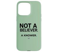 Pas Un croyant, Un connaisseur, Alien Face Space Coque pour iPhone 15 Pro Max